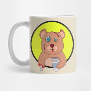 Coffee Zombie Bear Mug